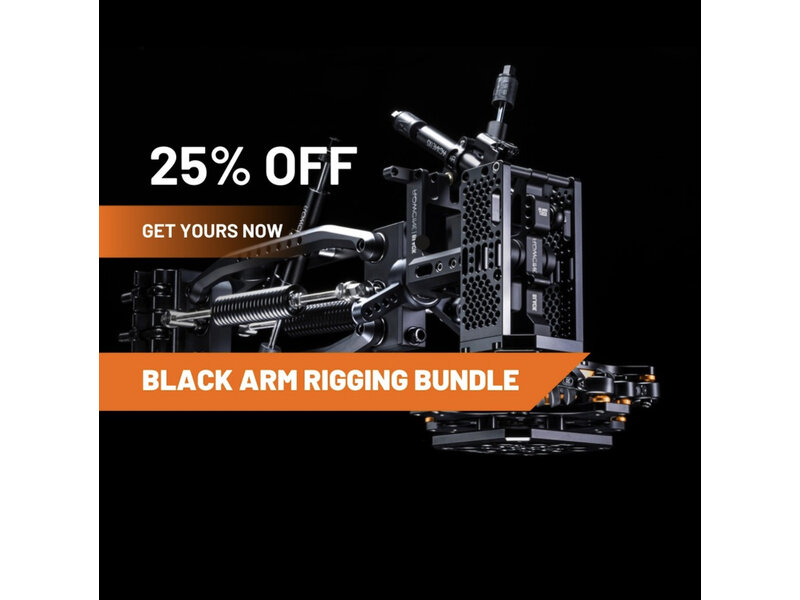 The Black arm rigging bundle is a great starter setup for any vehicle mounting.