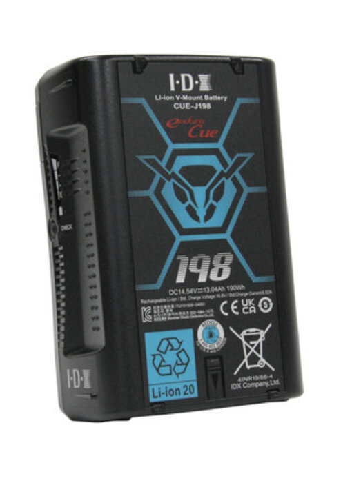 IDX CUE-J198 - 190Wh Li-Ion V-Mount Battery w 1x D-Tap