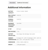 IDX V-Mount lithium-ion battery with 190 Wh, 13.9 Ah, 16.8V ...