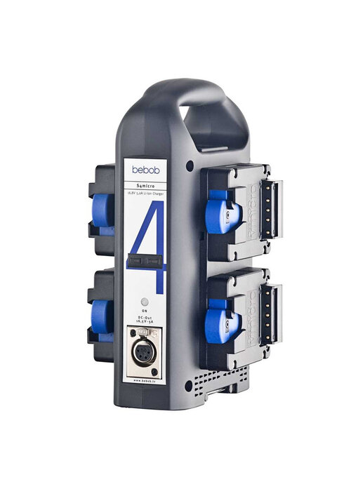 Bebob 4-channel V-micro parallel quick charger - VS4MICRO