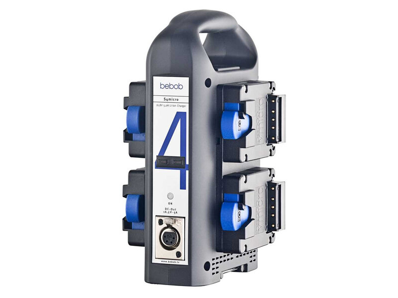 Bebob 4-channel V-micro parallel quick charger