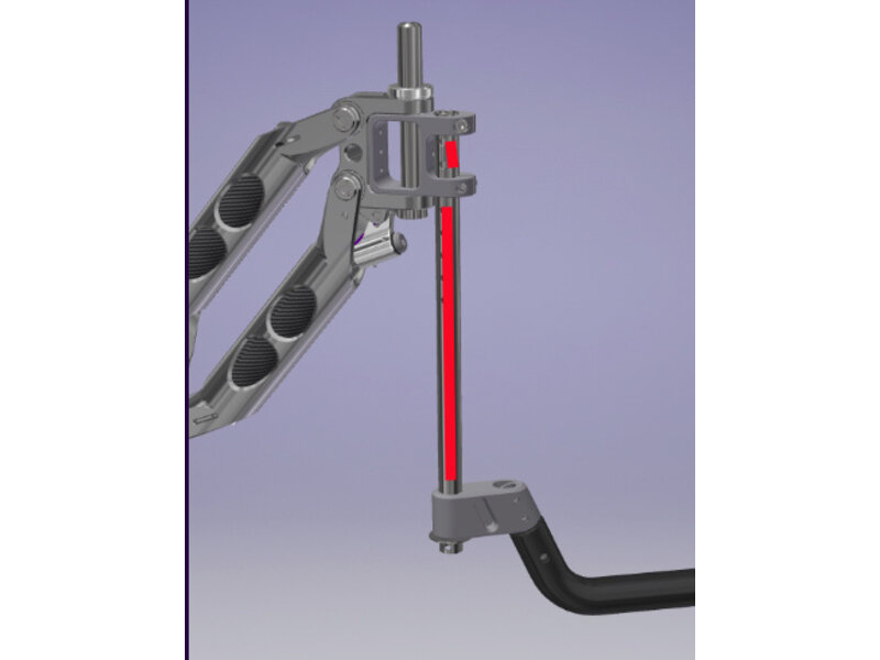 Smartsystem Drop Down Kit - 5/8 tube of about 200mm of length - Copy