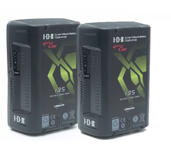 IDX CUE-H135 (2 Stück) Lithium-Ionen V-Mount battery- Special