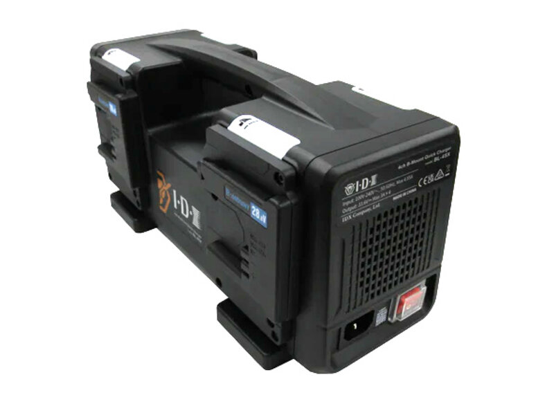 IDX BL-4SX B-Mount 4 Channel Simultaneous Quick Charger