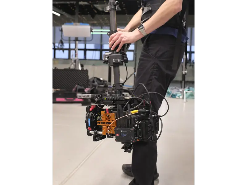 Steadicam New 3-Axis electronically assisted camera stabilizer incorporating the patented Steadicam Volt technology