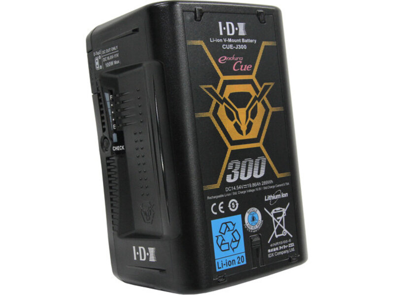 IDX CUE-J300 High-Load V-Mount Battery (286Wh)