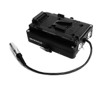 Steadicam 12/24V Third Battery Mount with Dovetail for M2 Sled (V-Mount)