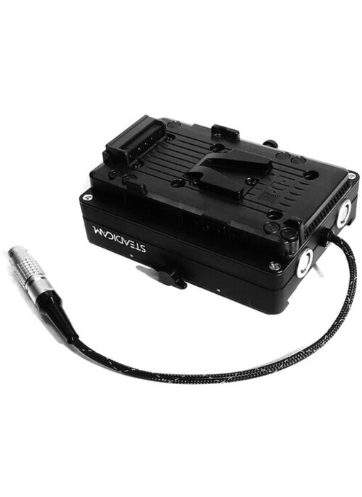 Steadicam 12/24V Third Battery Mount with Dovetail for M2 Sled (V-Mount)