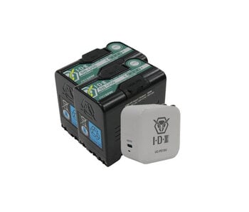 IDX 2x SB-U50-PD Akku + 1x UC-PD1SU Charger FREE / Promo