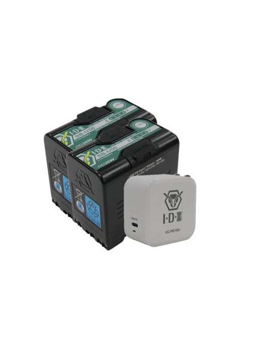 IDX 2x SB-U50-PD Akku + 1x UC-PD1SU Charger FREE / Promo