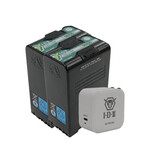 IDX 2x SB-U98/PD Akku + 1x UC-PD1SU Charger FREE