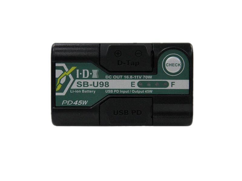 IDX 2x SB-U98/PD Akku + 1x UC-PD1SU Charger FREE
