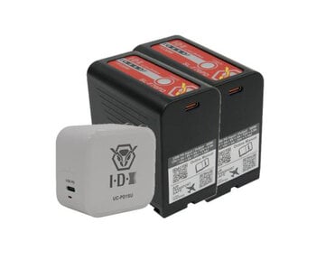 IDX 2 x SL-F70/PD batteries, 1 x FREE UC-PD1SU - Promo