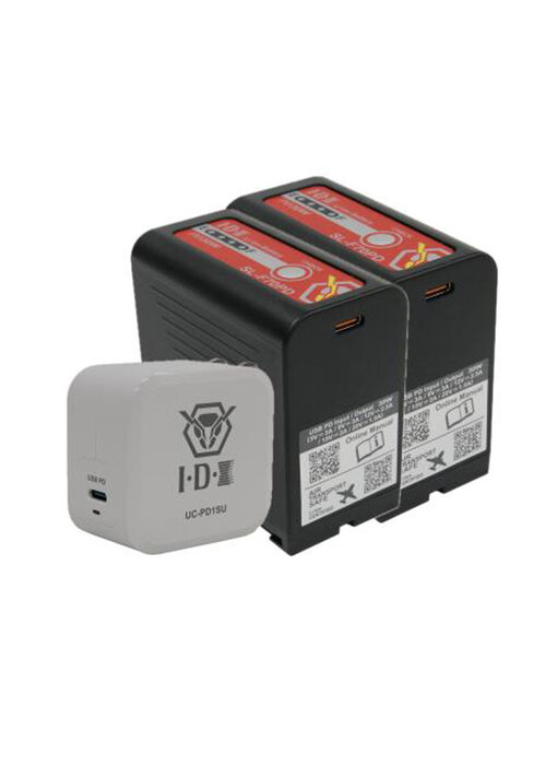 IDX 2 x SL-F70/PD batteries, 1 x FREE UC-PD1SU - Promo