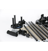 Microdolly Hollywood Maximum camera weight is 50 pounds. (22.5 kg) Microdolly Hollywood Maximum camera weight is 50 pounds. (22.5 kg)