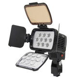 IDX LED 1450 lux on-board camera light, D.C. input 6-17Volt or optional SL-F50 or SL-F70 battery power IDX LED 1450 lux on-board camera light, D.C. input 6-17Volt or optional SL-F50 or SL-F70 battery power