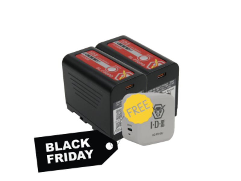 IDX SL-F50/PD1 PROMO - 2x SL-F50/PD Batteries & 1x UC-PD1SU Charger