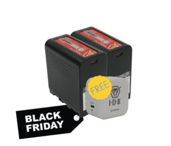 IDX 2x SL-F70/PD batteries, 1x FREE UC-PD1SU - Promo - Black Friday