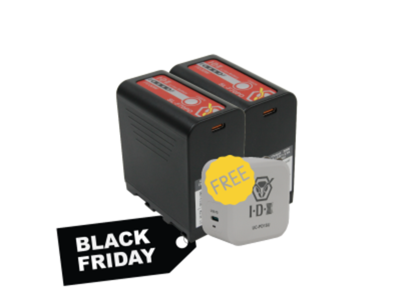 IDX 2x SL-F70/PD batteries, 1x FREE UC-PD1SU