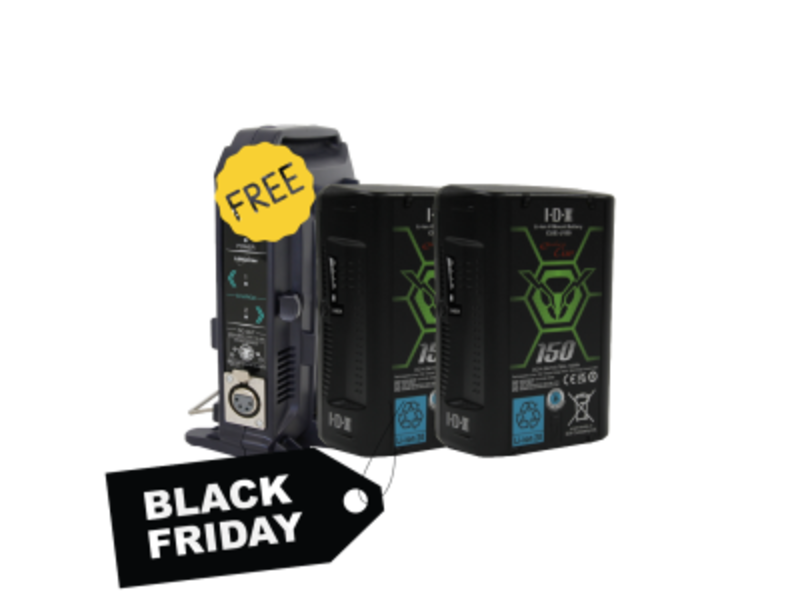 IDX 2x CUE-J150 Batteries & 1x FREE VL-2X - PROMO.CUE-J150/2X