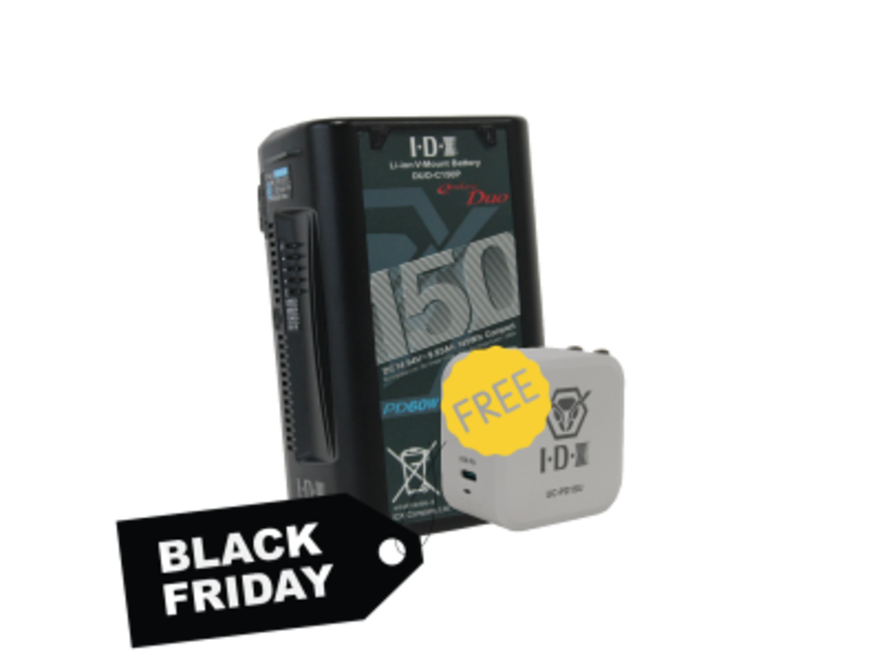 IDX 1x DUO-C150P Battery & 1x FREE UC-PD1SU Charger - PROMO - Black Friday