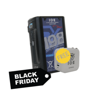 IDX PROMO Set: x DUO-C198P Battery & 1x FREE UC-PD1SU Charger