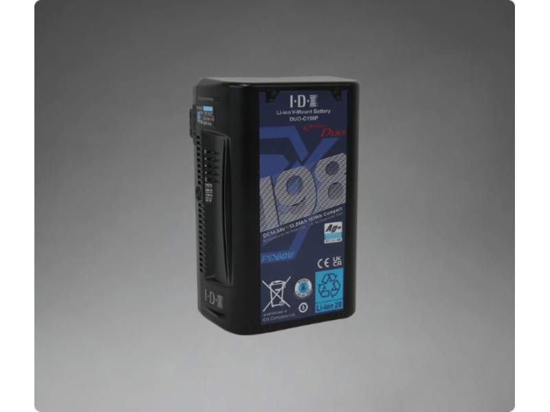 IDX 1x DUO-C198P Battery & 1x FREE UC-PD1SU Charger - PROMO - Black Friday