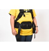 Easyrig Padded belt extender, Ext. +24cm(9,4"), provides extra support around the waist - EA160