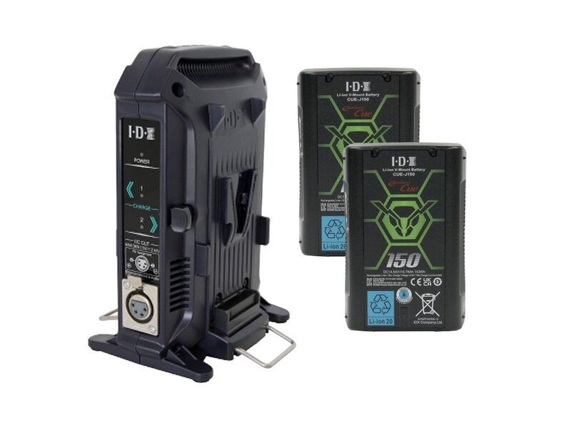 IDX 2x CUE-J150 Batteries & 1x FREE VL-2X - PROMO.CUE-J150/2X