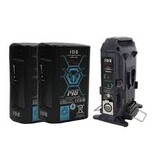 IDX 2x CUE-J198 Batteries & 1x FREE VL-2X - PROMO - Black Friday