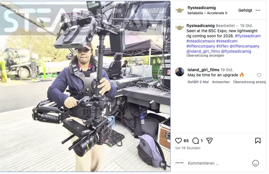 Seen at the BSC Expo, new lightweight rig coming soon for 2026