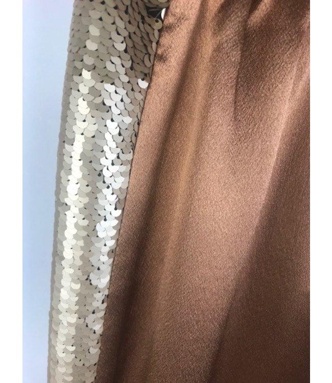 Twin-Set Wide Legged Pants Camel Skin