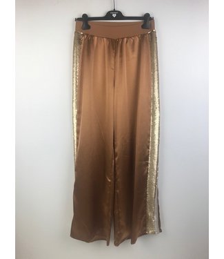 Twin-Set Wide Legged Pants Camel Skin