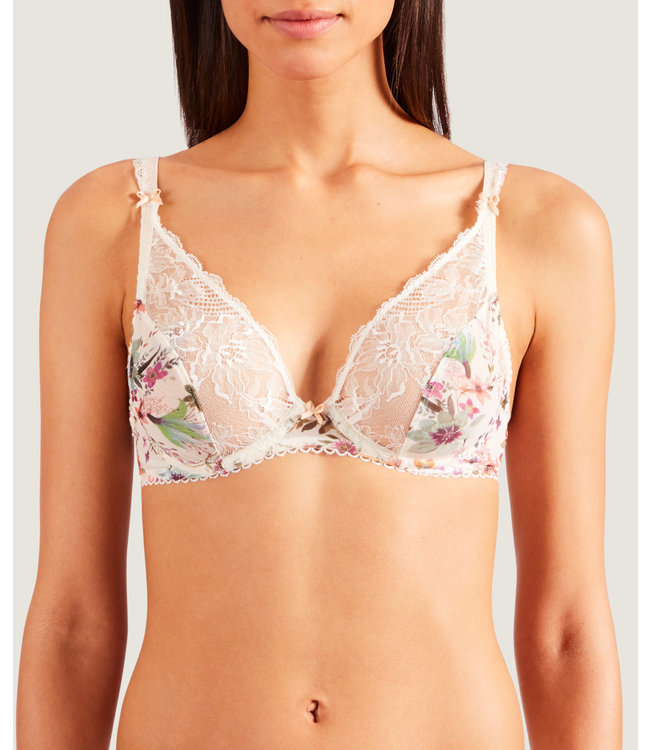 Aubade Paris Triangle Plunge Bh Reine Des Pres Jasmin