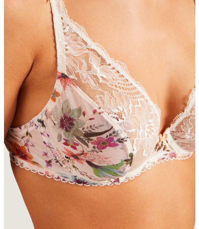 Aubade Paris Triangle Plunge Bh Reine Des Pres Jasmin