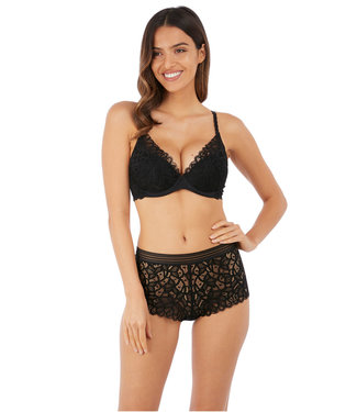 Wacoal Raffine Black Plunge Bra