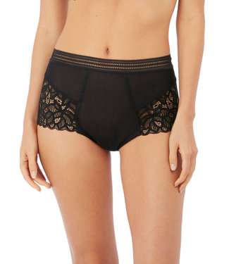 Wacoal Raffine Black Full Brief