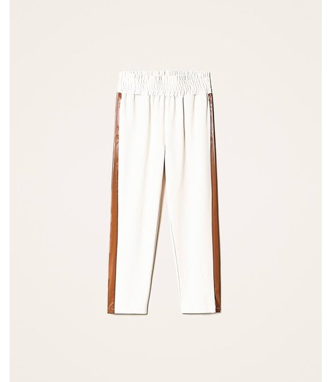 Twin-Set Homewear Set Pattern Leather Cloud Pink /Terracotta