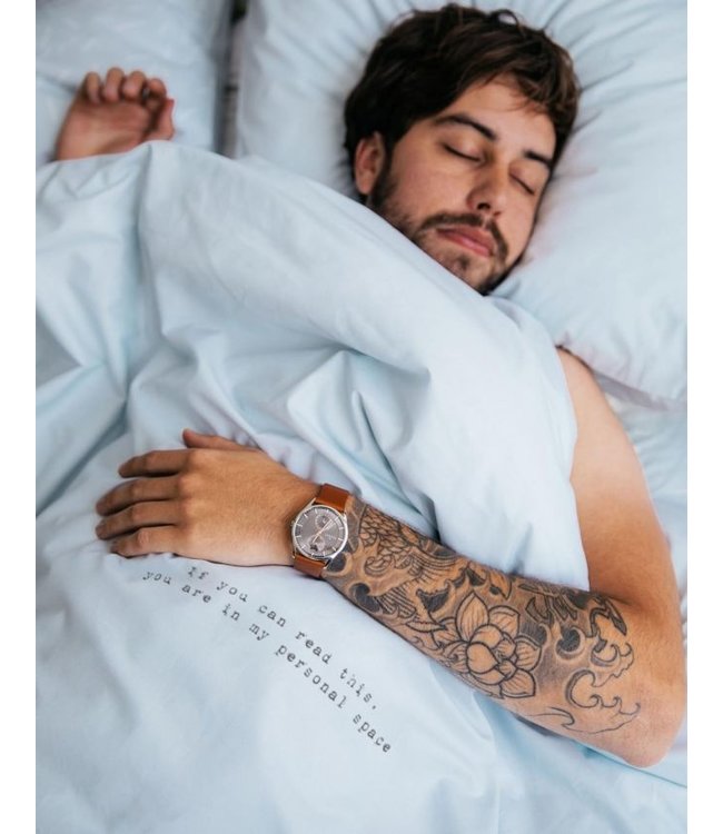 Covers & Co Space Invader Donsovertrek Blue