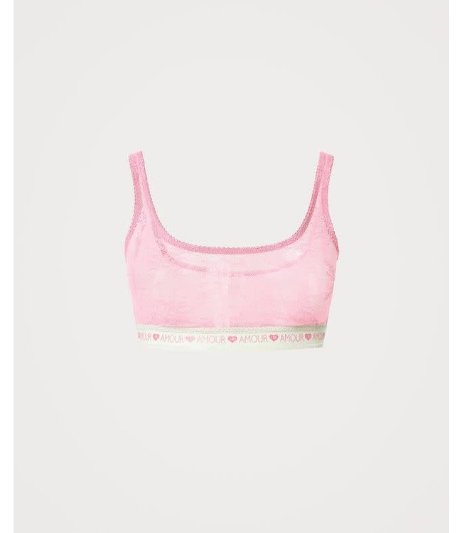 Twin-Set Bralette Fuchsia Pink