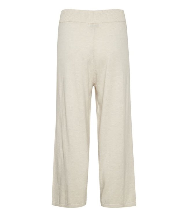 Mallory Knit Pants Pastel Parchme