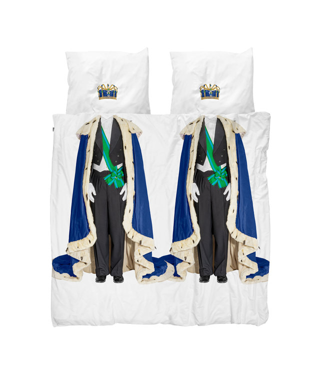 Snurk Dekbedovertrek The Royals King & King 240x200/220 + 2x 60x70 slopen