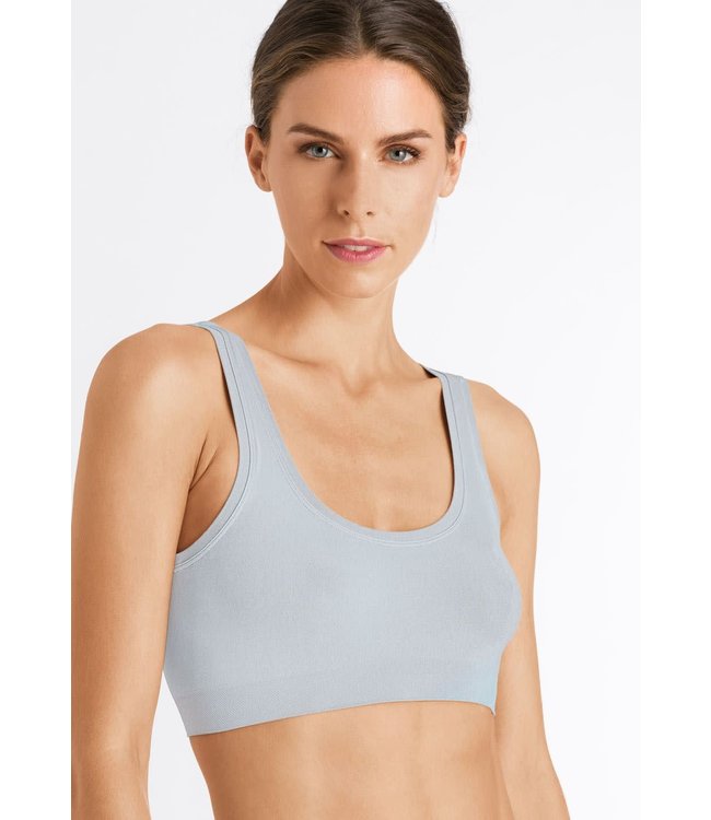 Hanro Touch Feeling Bustier Setje Celestrial Blue