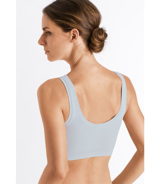 Hanro Touch Feeling Bustier Setje Celestrial Blue