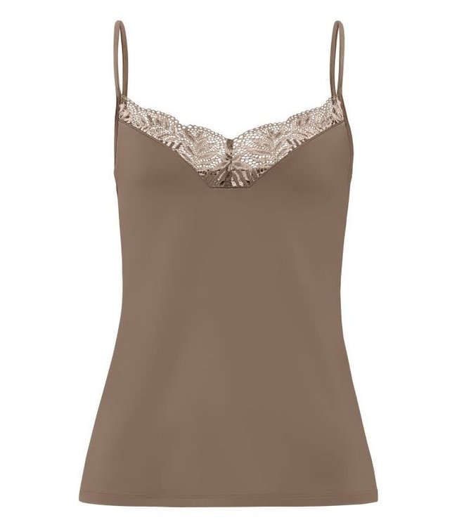 Hanro Spaghetti Top Irini Seagrass