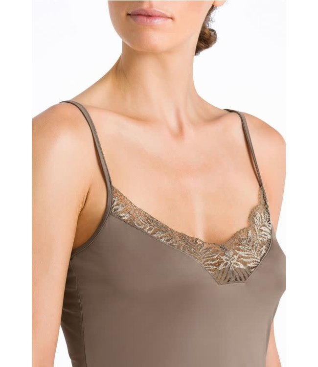 Hanro Spaghetti Top Irini Seagrass