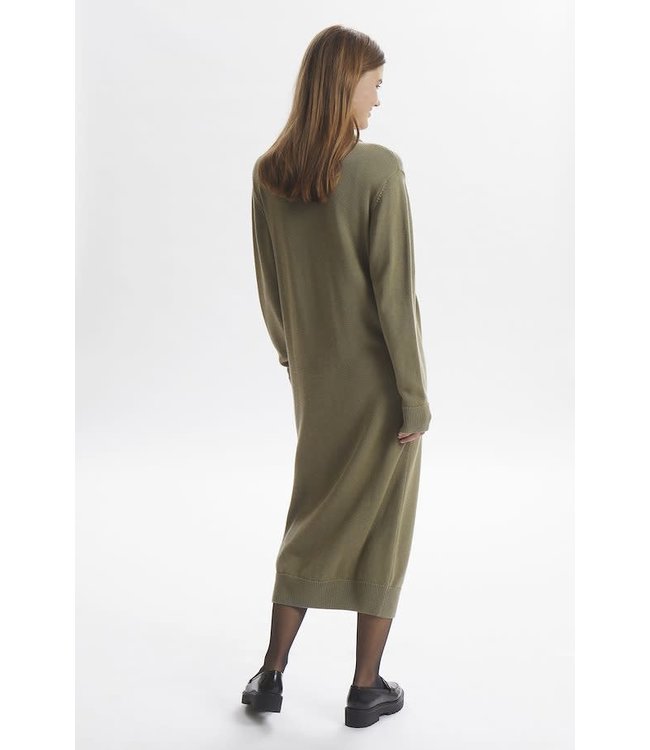 Evnia Knit Dress Vetiver Melange