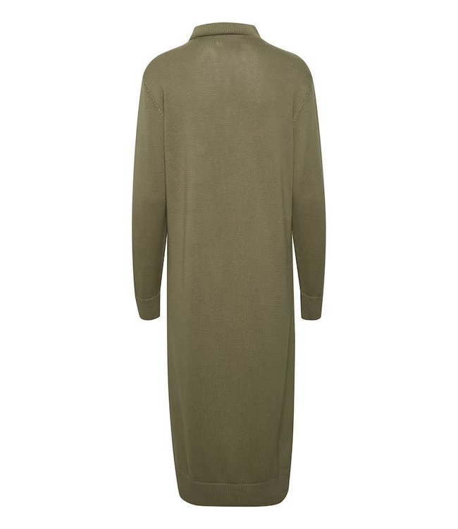 Evnia Knit Dress Vetiver Melange