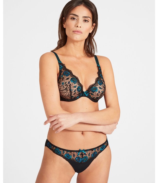 Aubade Paris Triangle Plunge Bh Fièvre Lapis Lazuli