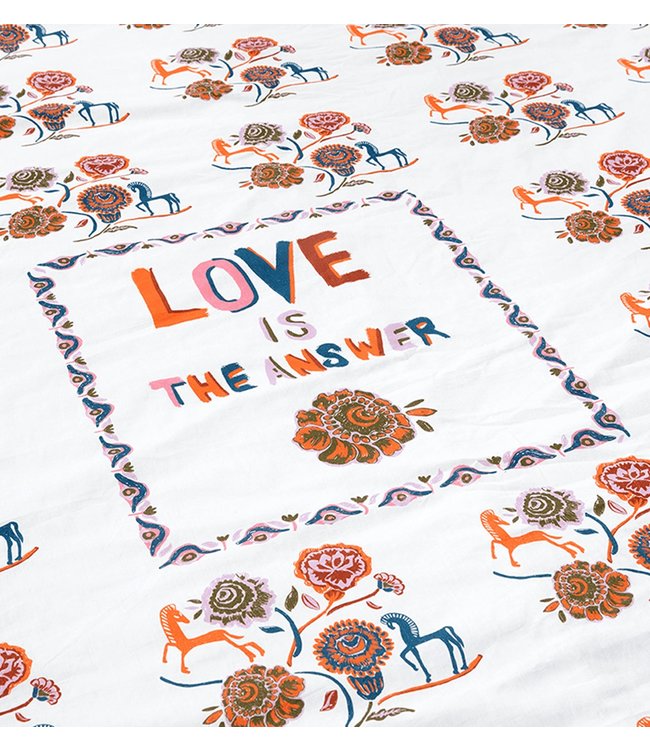 Bed Spread Love Is The Answer